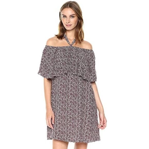 Rebecca Minkoff Havasu Cold-Shoulder Midi Dress - Picture 3 of 14